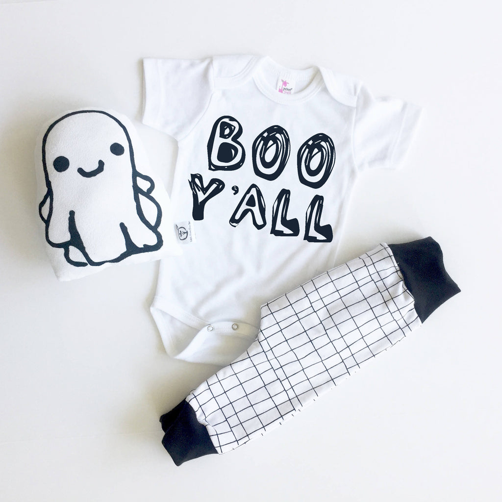 Halloween Baby Bodysuit, Halloween Baby, Halloween Outfit, Baby Gift, Monochrome, Baby Gift, Boo Y'all, Funny Gift, Halloween