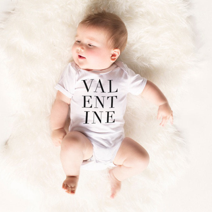 Valentine's Shirt, Valentine's Day, Baby Valentine's Day Outfit, Unisex, Monochrome, Valentine, Valentine Shirt for Toddler