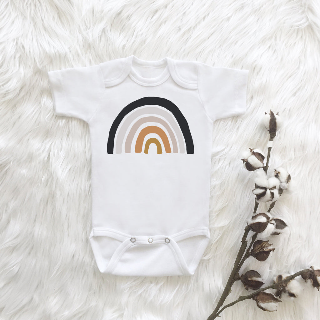 Rainbow Baby Announcement Shirt and Bodysuits Gender Neutral Baby Gift, Rainbow Baby Shirt, Hipster Baby, Scandinavian Rainbow, Spring Color