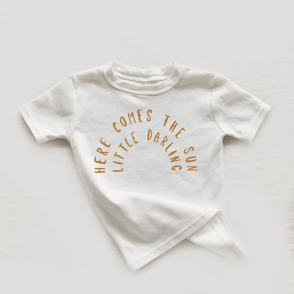 Here Comes The Sun Shirt, Mommy and Me Shirts,  Rainbow, Neutral, Here Comes The Sun, Mama Shirt, Matching Mommy and Me Shirts, Cotton
