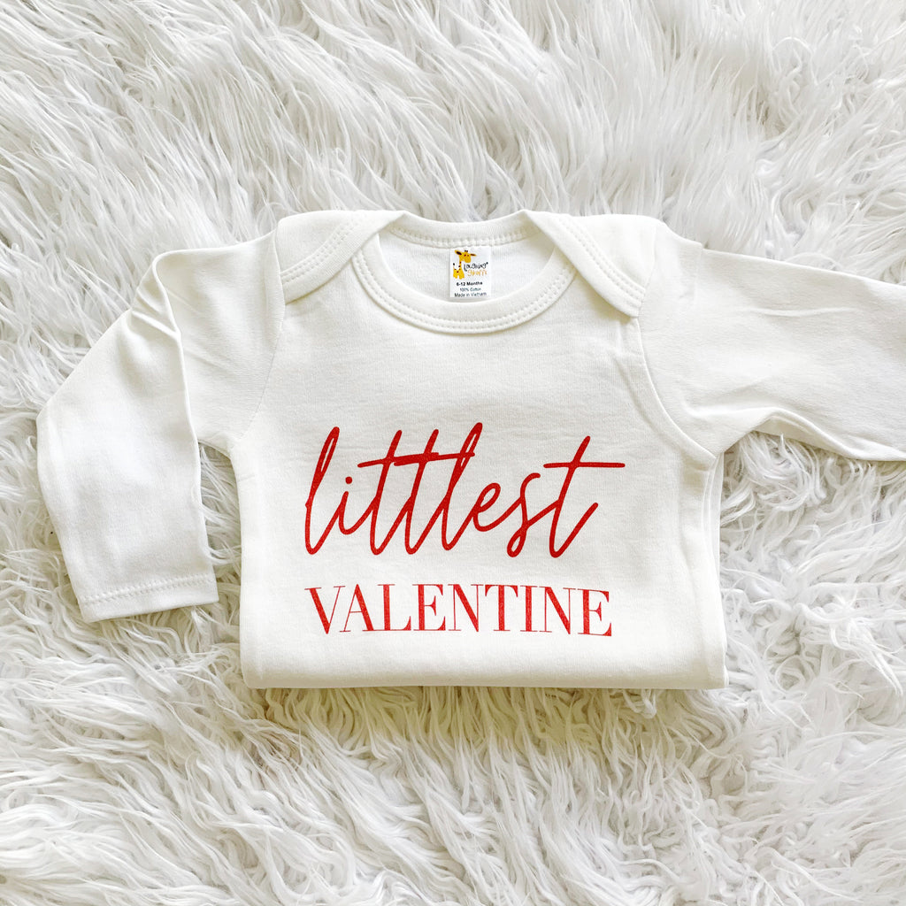 Valentine's Shirt, Valentine's Day, Baby Valentine's Day Outfit, Unisex, Baby Valentine, Valentine Shirt for Toddler, Littlest Valentine