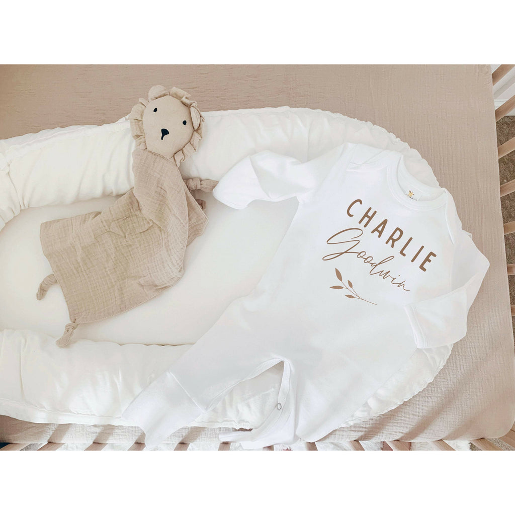 Baby Boy Coming Home Outfit, Newborn Girl Coming Home outfit, Personalized coming home outfit
