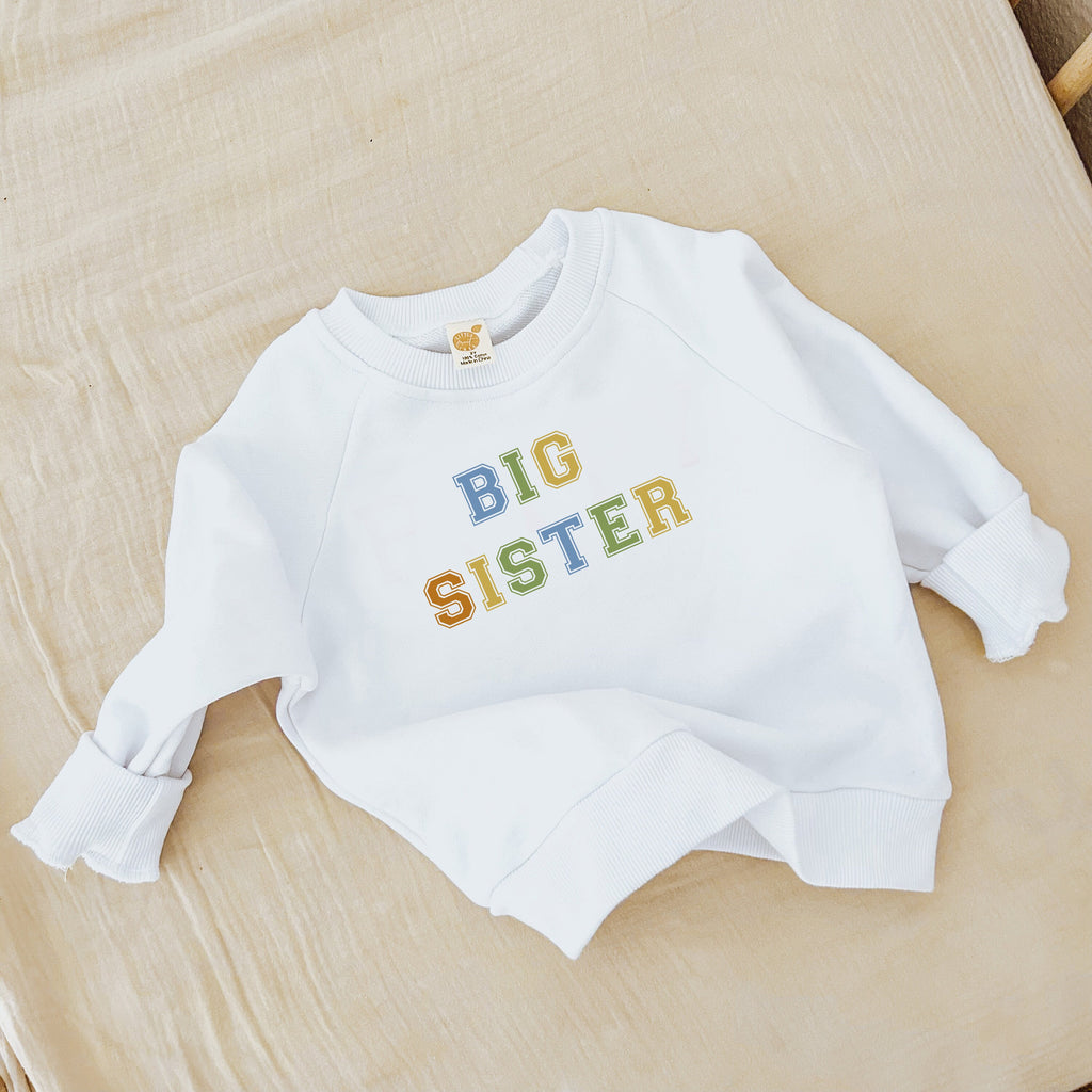 Neutral Baby Romper, Sibling Sweatshirts, Big Sis, Big Bro, Lil Sis, Lil Bro, Matching Sibling Sweatshirts, Neutral Toddler Sweatshirt