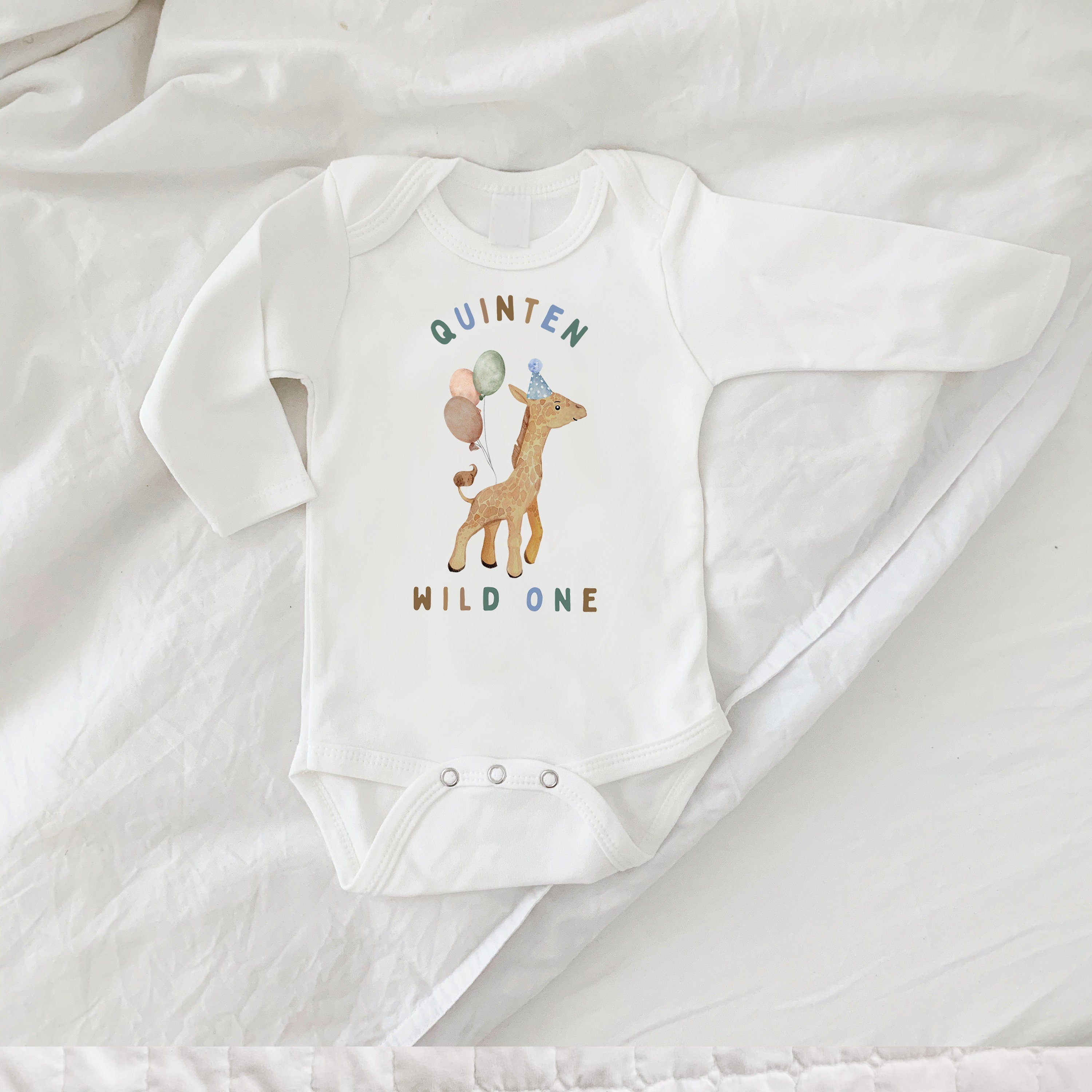 First Birthday Romper, Wild One, Sweatshirt Romper, Hipster