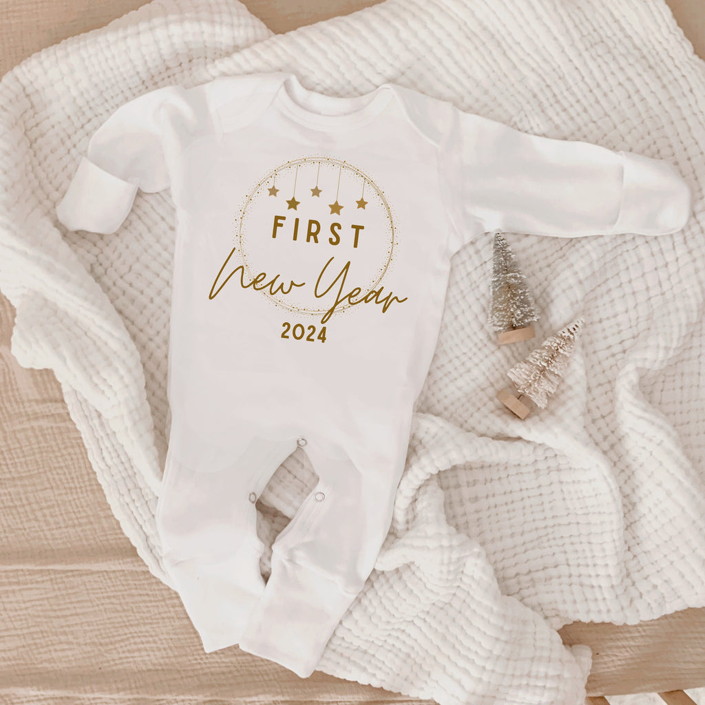 Baby First New Year Outfit
