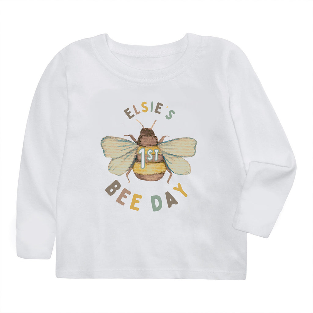 First Birthday Romper, First Bee Day, 1st Bee Day Outfit, First Bee Day Shirt, 1st Bee Day, Bee Day Shirt, Bee Day Romper, Girl Birthday Bee
