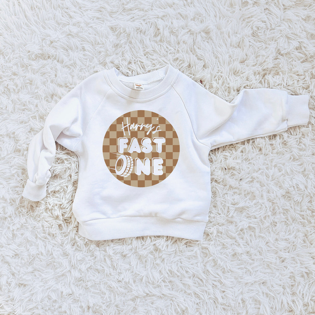 Race Car Birthday, Fast One, Sweatshirt Romper, Hipster, Gender Neutral, First Birthday Outfit, Fast One Birthday, Boy First Birthday